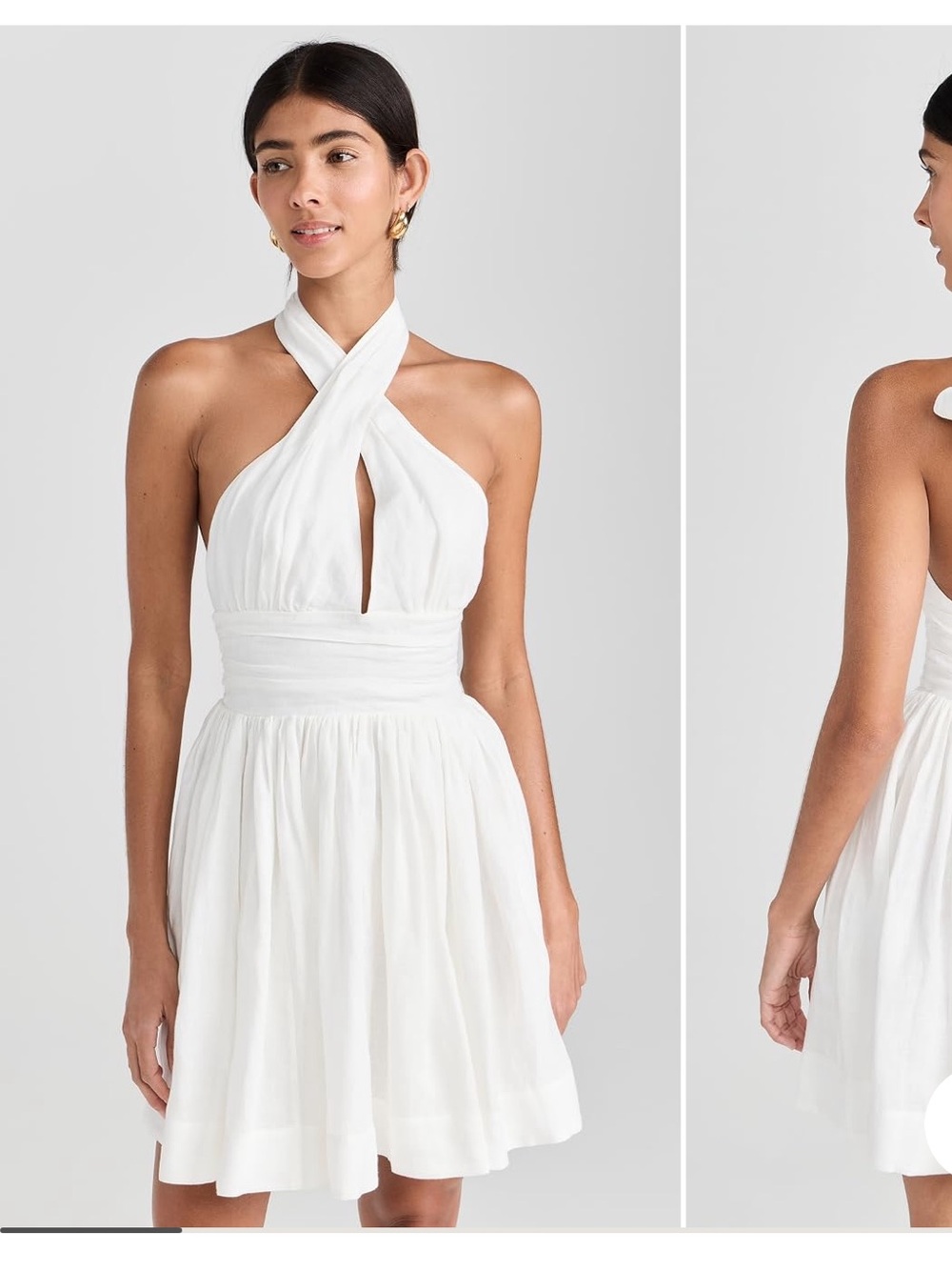 NWT Zimmermann August Halter Mini Dress sz US 12 L